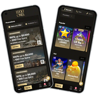 luckyones casino Gameplay