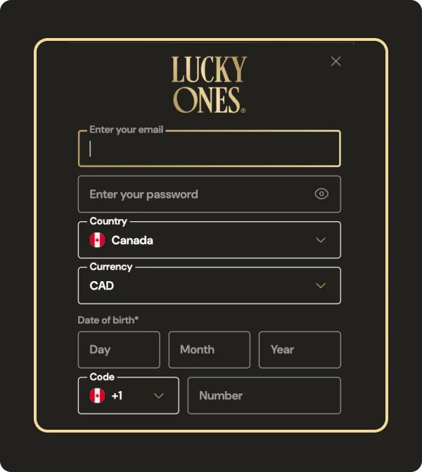 luckyones casino Gameplay